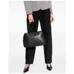 Emporio Armani Eagle Club Capsule Collection Soft Leather Shoulder Bag