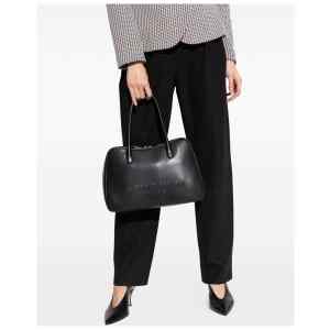 Emporio Armani Eagle Club Capsule Collection Soft Leather Shoulder Bag