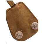 Fabiana Filippi Suede Hobo Bag