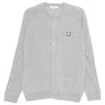 Maison Kitsuné Fox head patch cardigan