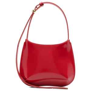 Jacquemus Le Petit Bisou leather shoulder bag