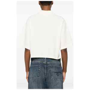 Maison Kitsuné Oversized cotton polo shirt