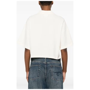 Maison Kitsuné Oversized cotton polo shirt