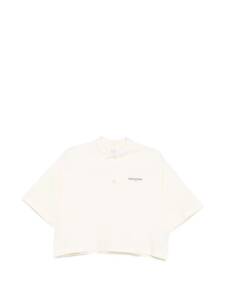 Maison Kitsuné Oversized cotton polo shirt