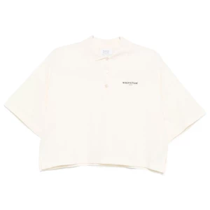 Maison Kitsuné Oversized cotton polo shirt