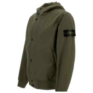 Stone Island Hooded blouson jacket