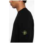 Stone Island Logo cotton crewneck sweater