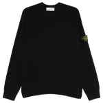 Stone Island Logo cotton crewneck sweater