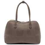 Emporio Armani Eagle Club Capsule Collection Suede-Effect Shoulder Bag