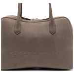 Emporio Armani Eagle Club Capsule Collection Suede-Effect Shoulder Bag