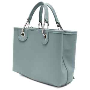 Emporio Armani Small Myea Shopper Bag With Deer Print