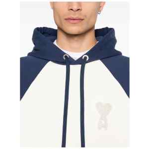 Ami Paris Ami De Coeur cotton hoodie