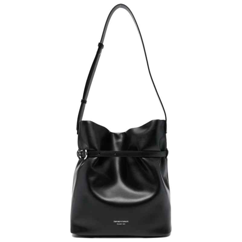 Emporio Armani Leather Bucket Bag