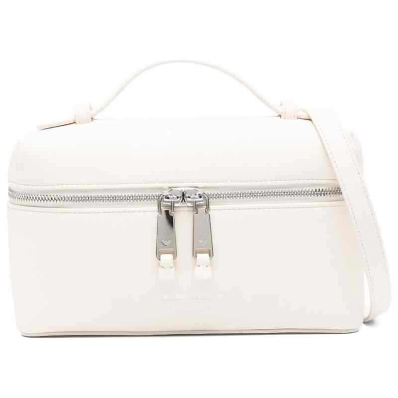 Emporio Armani Nappa Leather Shoulder Vanity Case