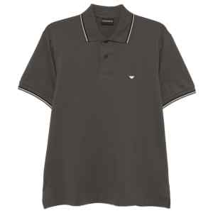 Emporio Armani Logo cotton polo shirt