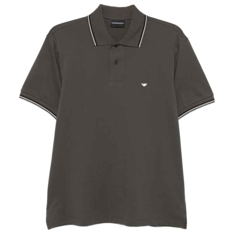 Emporio Armani Logo cotton polo shirt