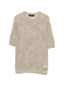 Fabiana Filippi Openwork t-shirt