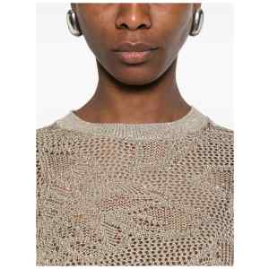 Fabiana Filippi Openwork t-shirt