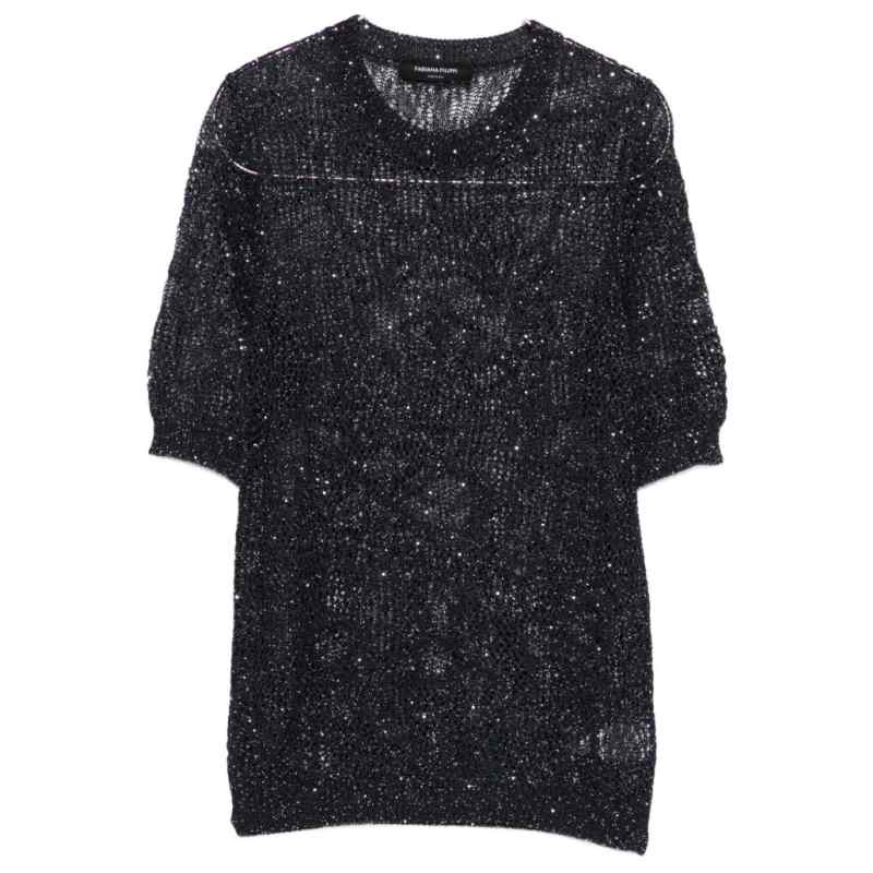 Fabiana Filippi Openwork t-shirt