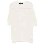 Fabiana Filippi Openwork crewneck t-shirt
