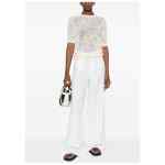 Fabiana Filippi Openwork crewneck t-shirt