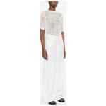 Fabiana Filippi Openwork crewneck t-shirt