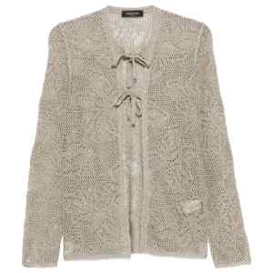Fabiana Filippi Openwork cardigan