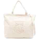 Maison Kitsuné Fox Head Xl Tote