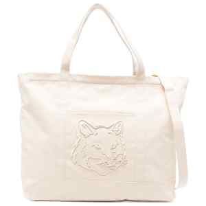Maison Kitsuné Fox Head Xl Tote