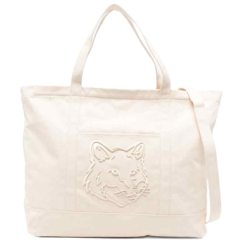 Maison Kitsuné Fox Head Xl Tote