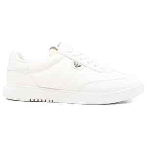 Emporio Armani Nylon sneakers with leather details
