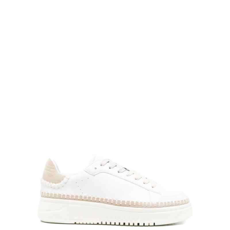 EMPORIO ARMANI EXCLUSIVE Leather sneakers