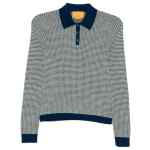 Guest In Residence Pique cashmere polo shirt