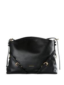 Givenchy Voyou Medium Bag In Glossy Leather