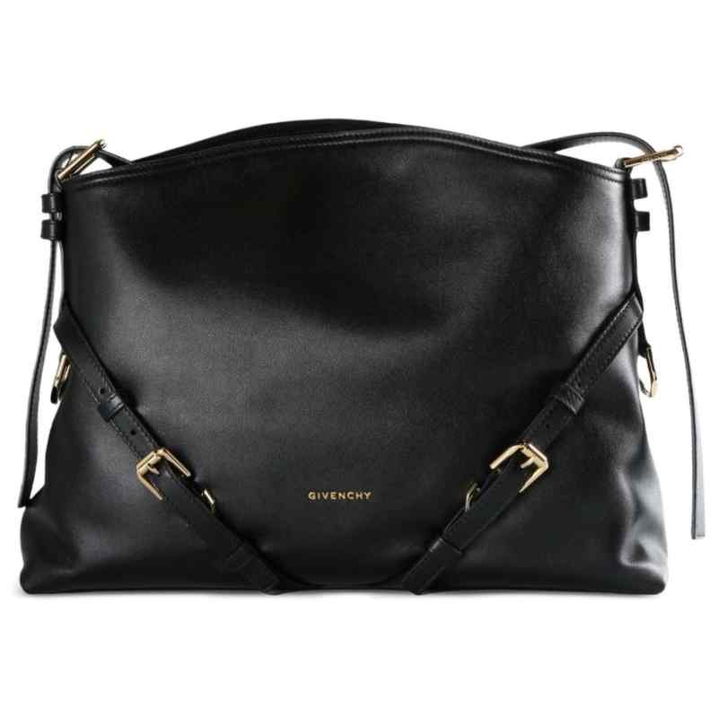 Givenchy Voyou Medium Bag In Glossy Leather
