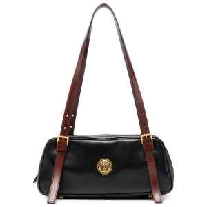 Versace Emblème Nappa Bowling Bag