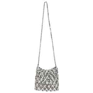 Self-portrait Crystal Chainmail Mini Bag