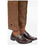 MM6 Maison Margiela Swing-toe leather loafers