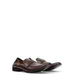 MM6 Maison Margiela Swing-toe leather loafers