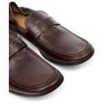 MM6 Maison Margiela Swing-toe leather loafers