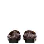 MM6 Maison Margiela Swing-toe leather loafers