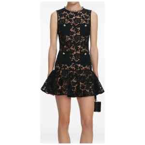 Self-Portrait Lace mini dress