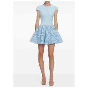 Self-Portrait Lace skirt mini dress