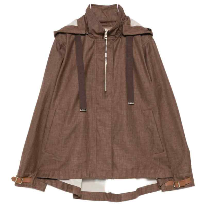 Herno Hooded blouson jacket