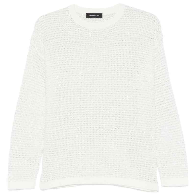 Fabiana Filippi Cotton crewneck sweater