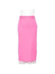 The Attico Fashion Wool midi skirt
