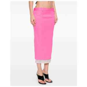 The Attico Fashion Wool midi skirt