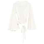 Jacquemus V-neck long sleeves La Cache Coeur Ventadou top