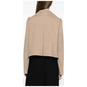 Emporio Armani Cotton double-breasted jacket
