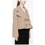 Emporio Armani Cotton double-breasted jacket